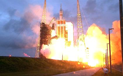 View image for Orion Flight Test