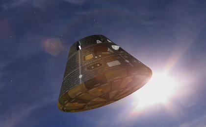View image for Artist's Concept of Orion Exploration Flight Test