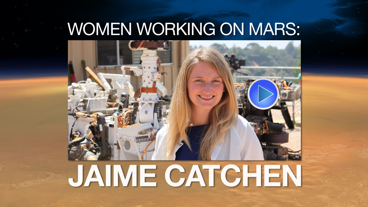 Watch the video 'Woman Working on Mars: Jaime Catchen'