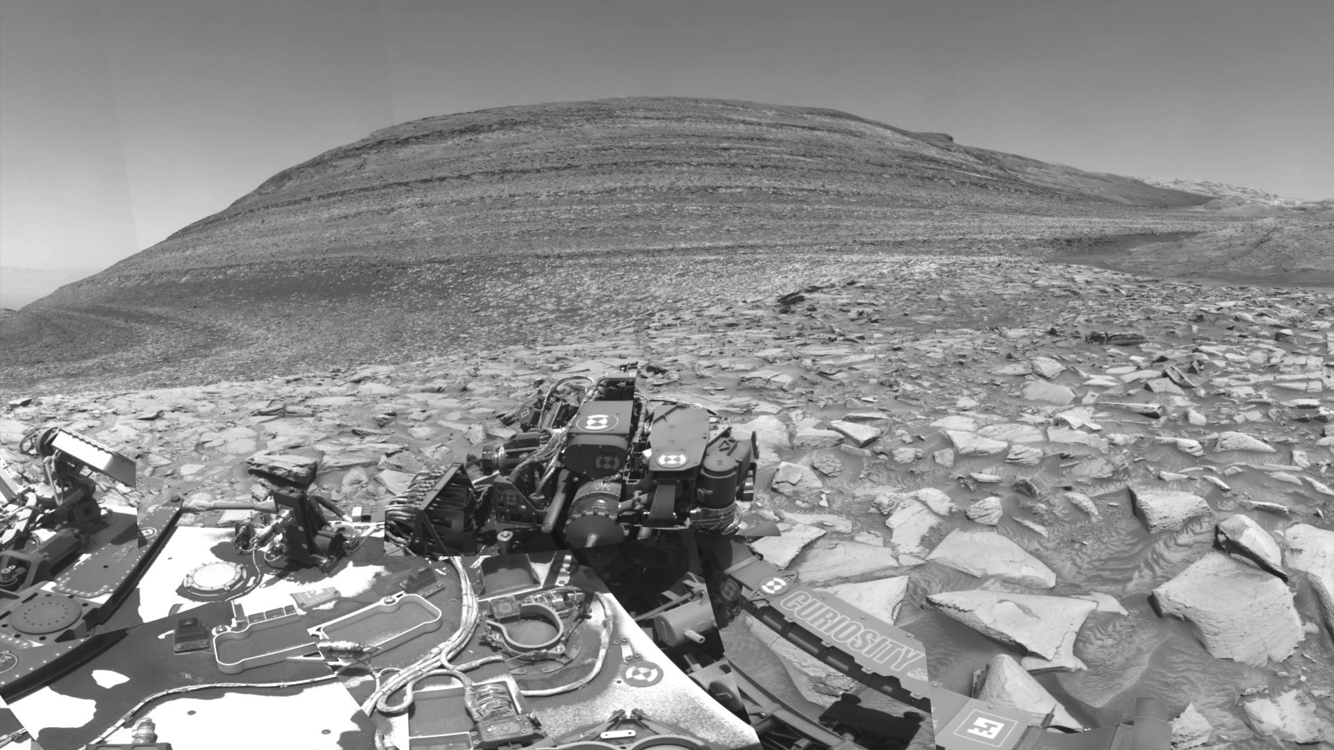 slide 3 - NASA's Curiosity Searches for New Clues About Mars' Ancient Water